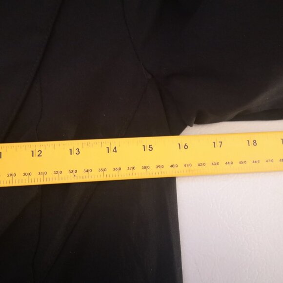 NWT Eclipse Ladies Size Medium Black Fitted Fully Lined Blazer - Picture 9 of 11